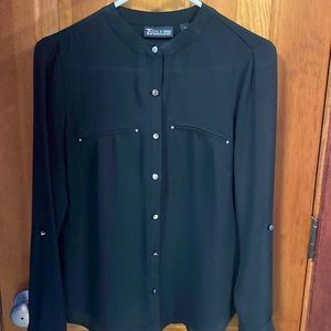 Long sleeved button down blouse